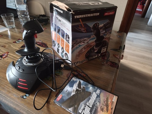 Thrustmaster flight stick - x,